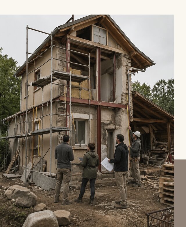 Реконструкция загородного дома под ключ в Щекине от бюро