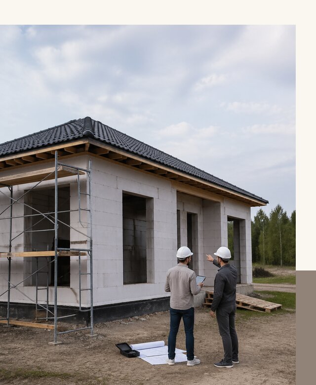 Проектирование одноэтажных домов из газобетона в Щекине